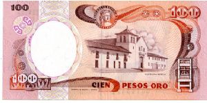 Banknote from Colombia