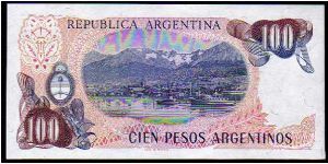 Banknote from Argentina