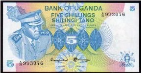 5 Shillings
Pk 5a Banknote