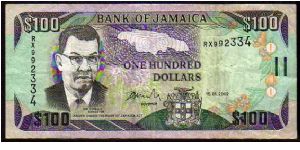 100 Dollars
Pk 76b Banknote