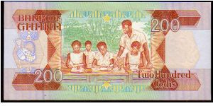 Banknote from Ghana