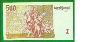 Banknote from Portugal