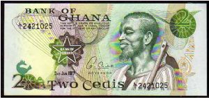 2 Cedis
Pk 14c Banknote