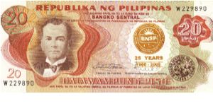 20 Pesos note. I will trade this note for notes I need. Banknote