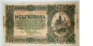 20 korona Banknote