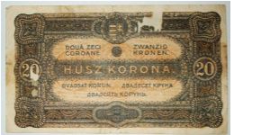 Banknote from Hungary