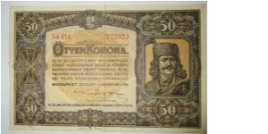 50 korona Banknote