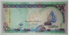 5 rufiyaa 2000. i wish to everyone to go there to get one. Banknote