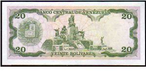 Banknote from Venezuela