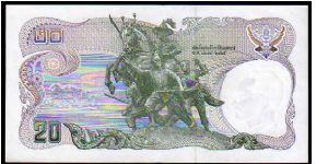 Banknote from Thailand