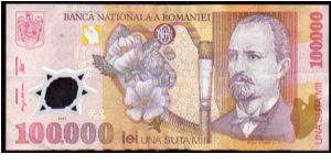 100'000 Lei
Pk 114 Banknote