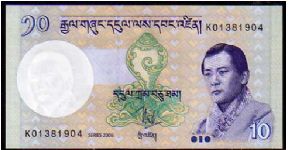 10 Ngultrum__

Pk New Banknote
