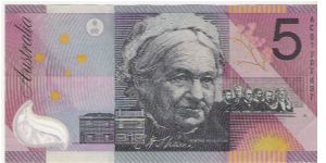 5 DOLLARS

AC01707437

POLYMER Banknote