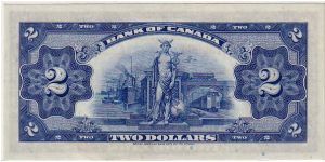 Banknote from Canada