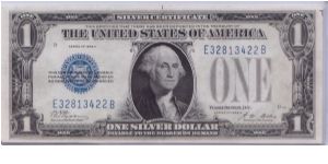 1928 A $1 SILVER CERTIFICATE (FUNNY BACK)

**SUPER CRISP** Banknote