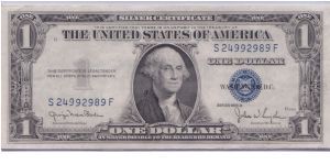 1935 D $1 SILVER CERTIFICATE Banknote