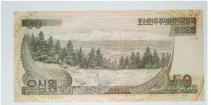 Banknote from Korea - North