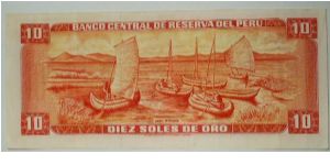 Banknote from Peru