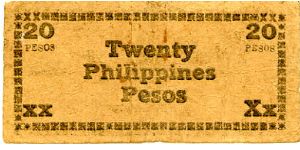 Banknote from Philippines