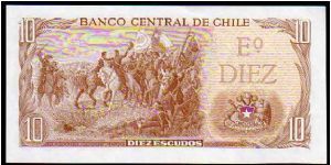 Banknote from Chile