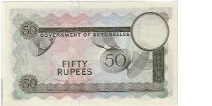 Banknote from Seychelles