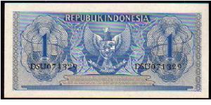 Banknote from Indonesia