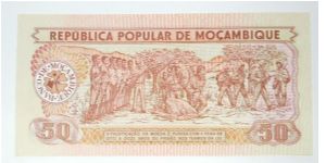 Banknote from Mozambique