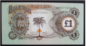 1 pound biafra Banknote