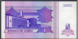 Banknote from Congo