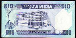 Banknote from Zambia