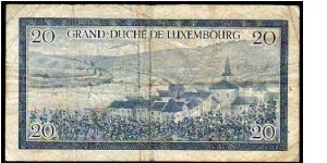 Banknote from Luxembourg