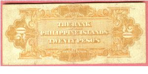 Banknote from Philippines