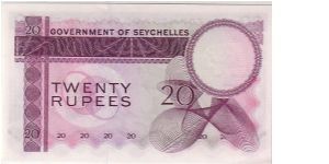 Banknote from Seychelles