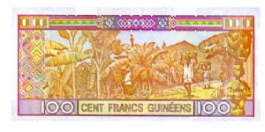 Banknote from Guinea