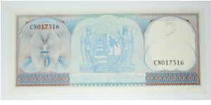 Banknote from Suriname