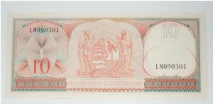 Banknote from Suriname