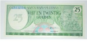 25 gulden Banknote