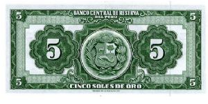 Banknote from Peru