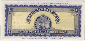 Banknote from Namibia