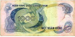 Banknote from Vietnam