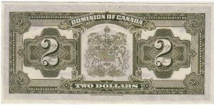 Banknote from Canada