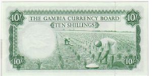 Banknote from Gambia