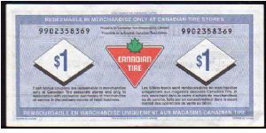 Banknote from Canada