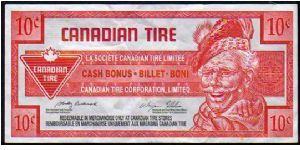 10 Cents__
Pk NL__
Canadian Tire

Coupon Banknote