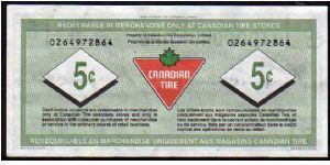 Banknote from Canada