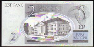 Banknote from Estonia