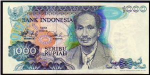 1000 Rupiah
Pk 119 Banknote