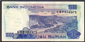 Banknote from Indonesia