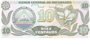 Banknote from Nicaragua