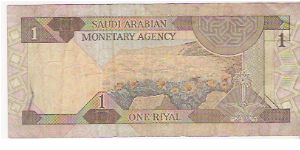 Banknote from Saudi Arabia